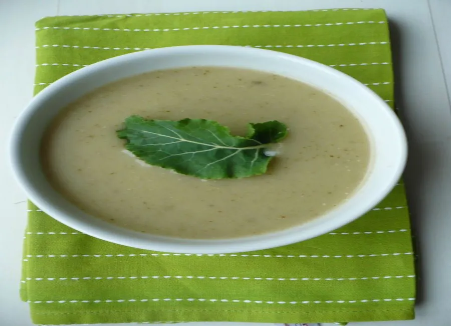 Potage d'hiver aux légumes racines
