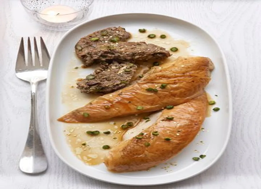 Poularde de bresse farcie