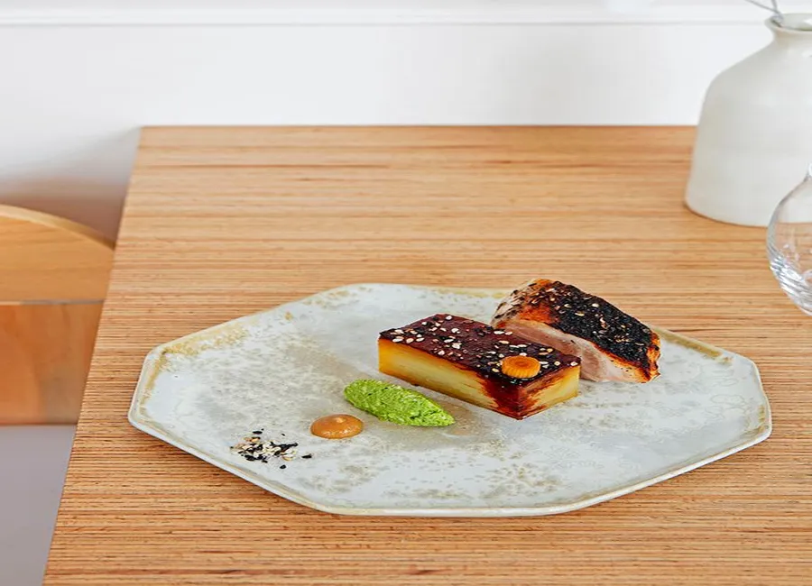 Poularde façon teriyaki de mory sacko