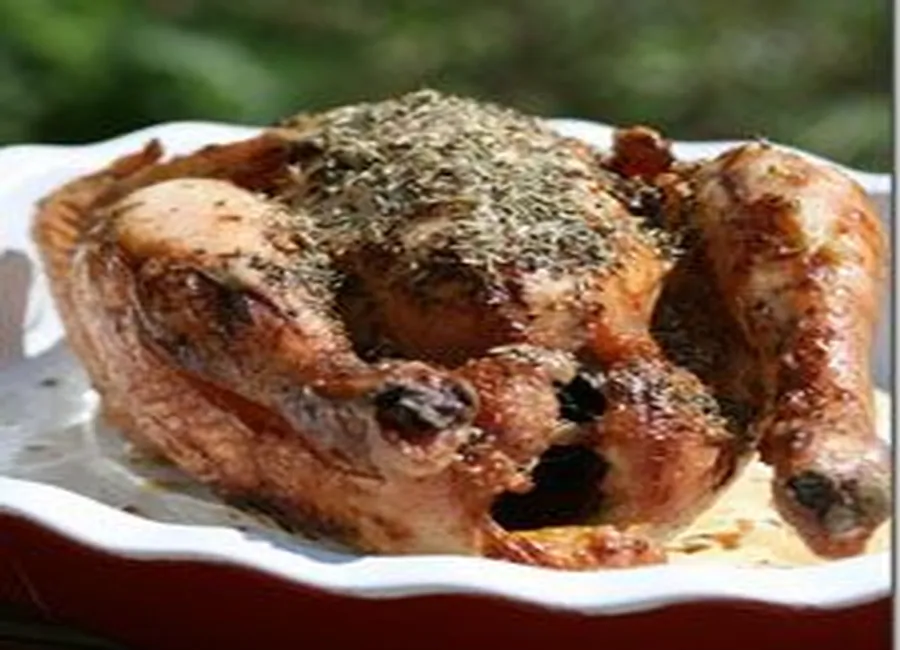 Poulet à la moutarde bbq