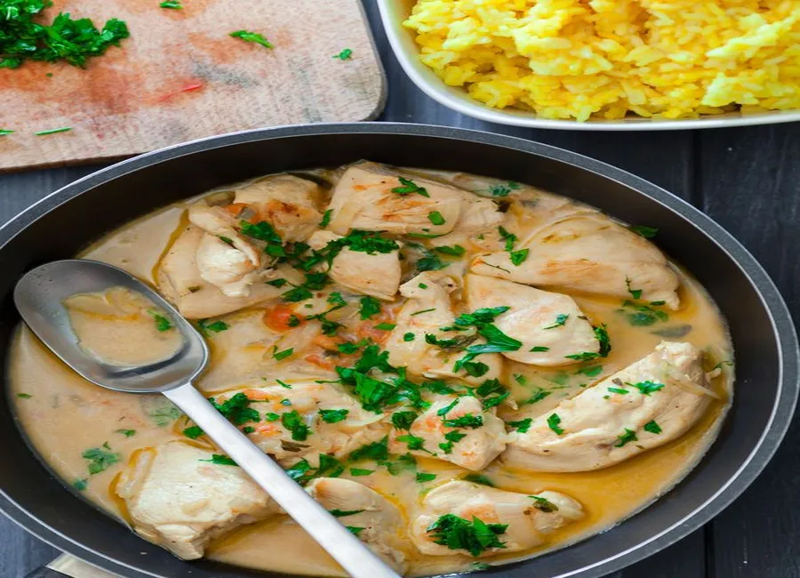 Poulet coco thermomix