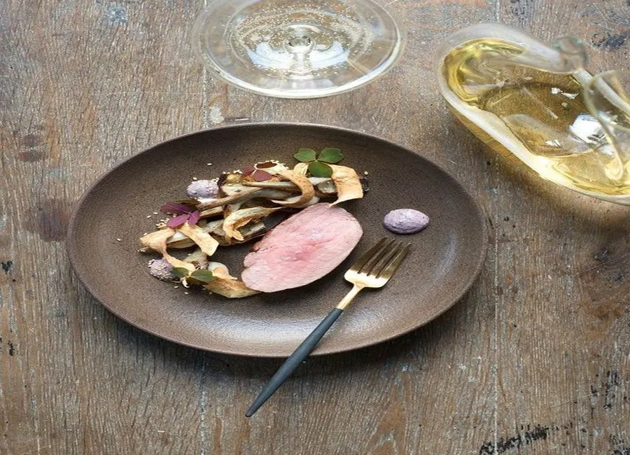 Quasi de veau, artichauts et huîtres
