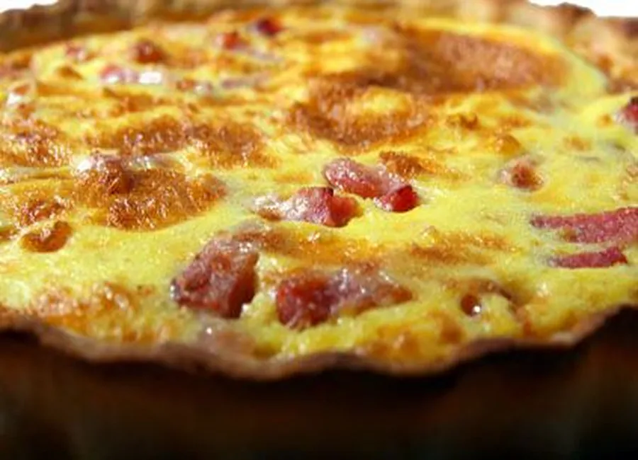 Quiche lorraine au piment