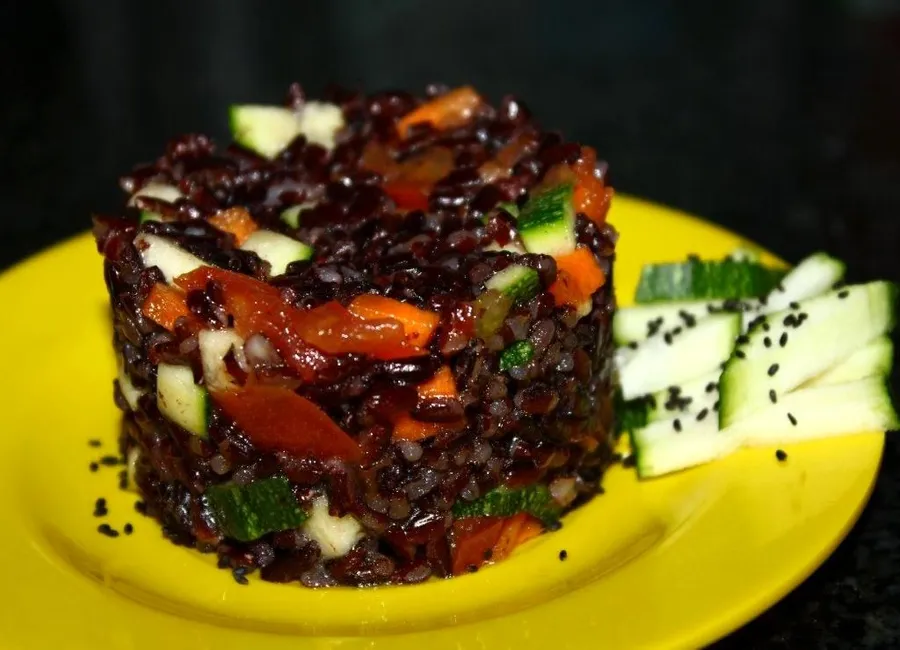 Salade de riz venere