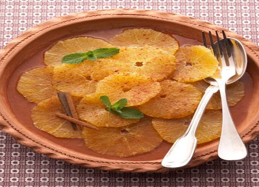 Salade d'oranges à la cannelle