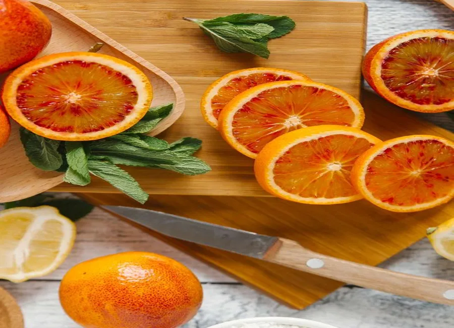 Salade d'oranges aux épices