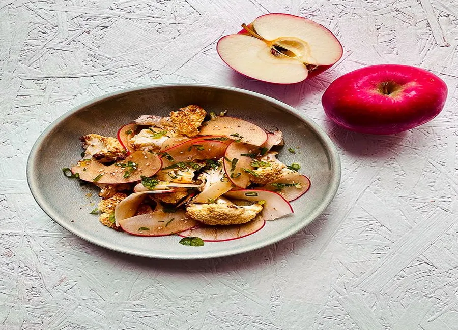 Salade de chou-fleur à la pomme