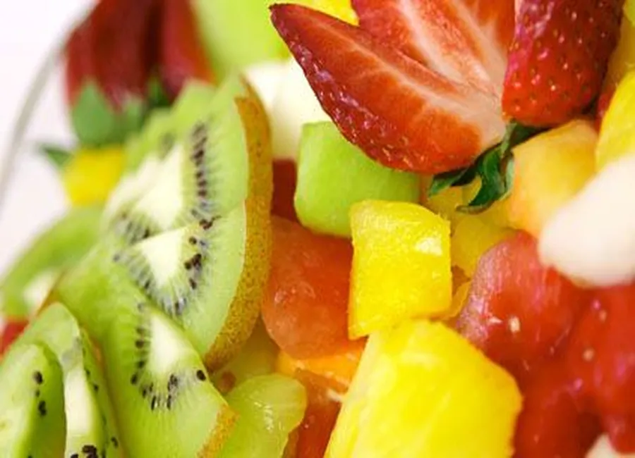 Salade de fruits à la noix de coco