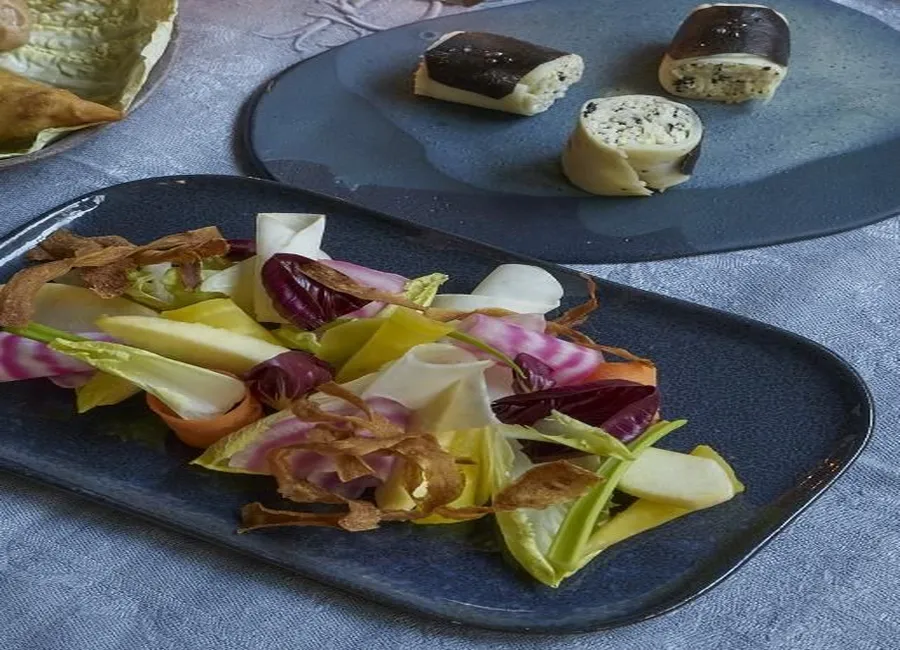 Salade de fruits et légumes d'hiver