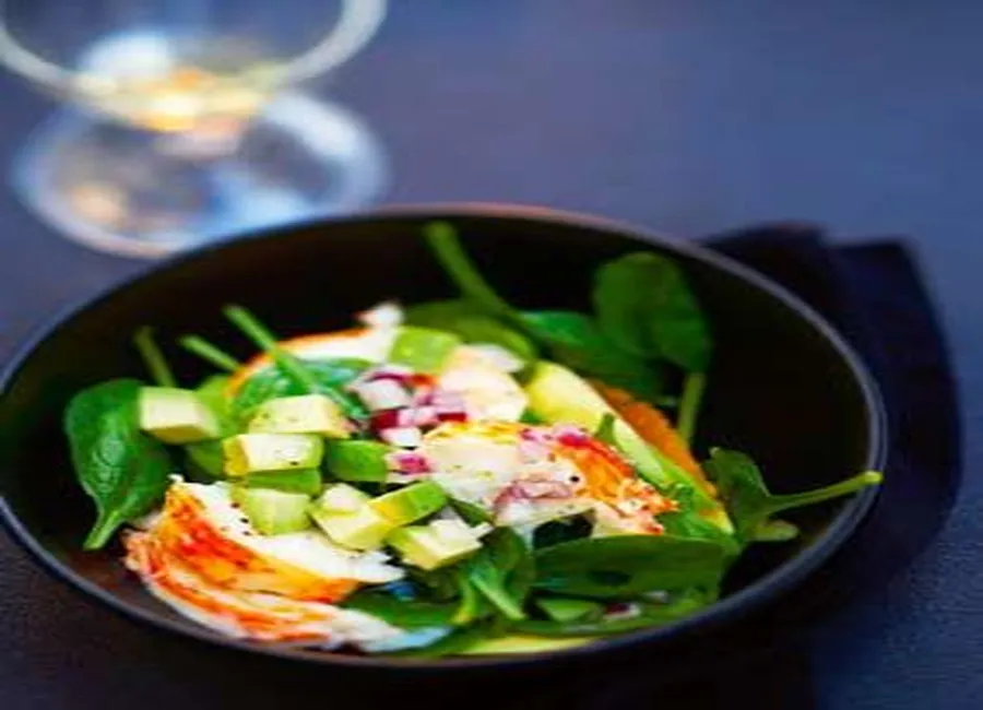 Salade de langouste tiède
