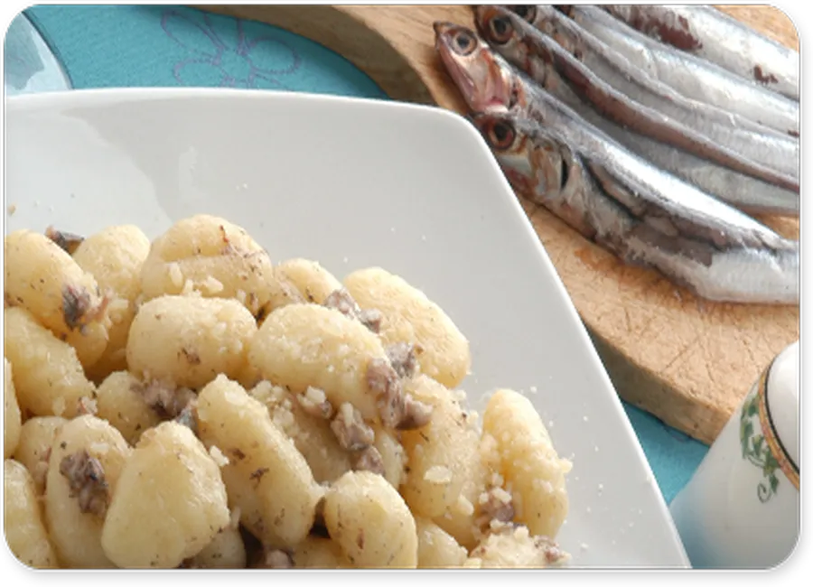 Salade de pommes de terre aux deux harengs