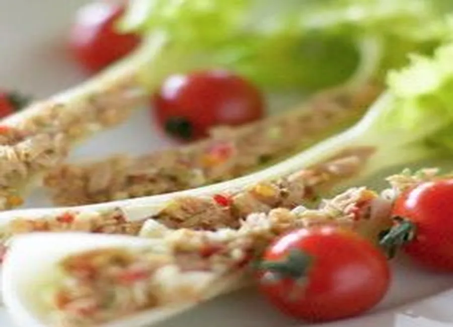 Salade de thon croquante