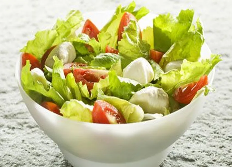 Salade de tomates à la mozzarella