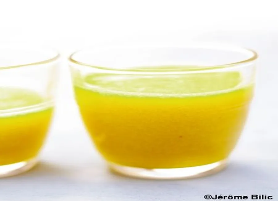 Salade jaune à boire