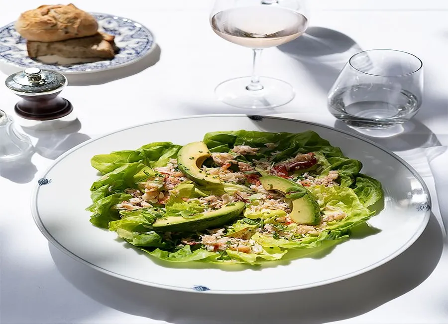 Salade king crab