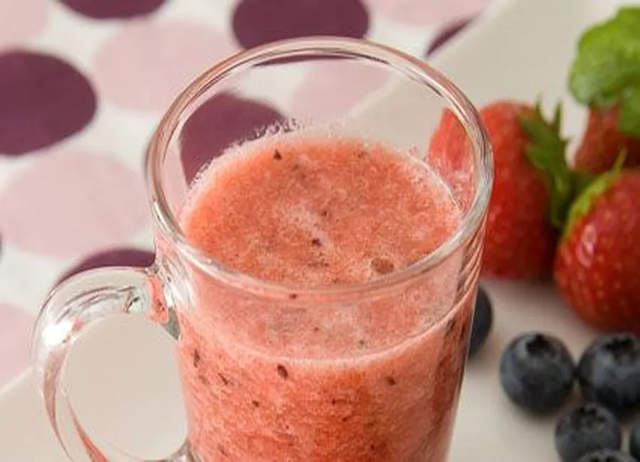 Smoothie à la fraise