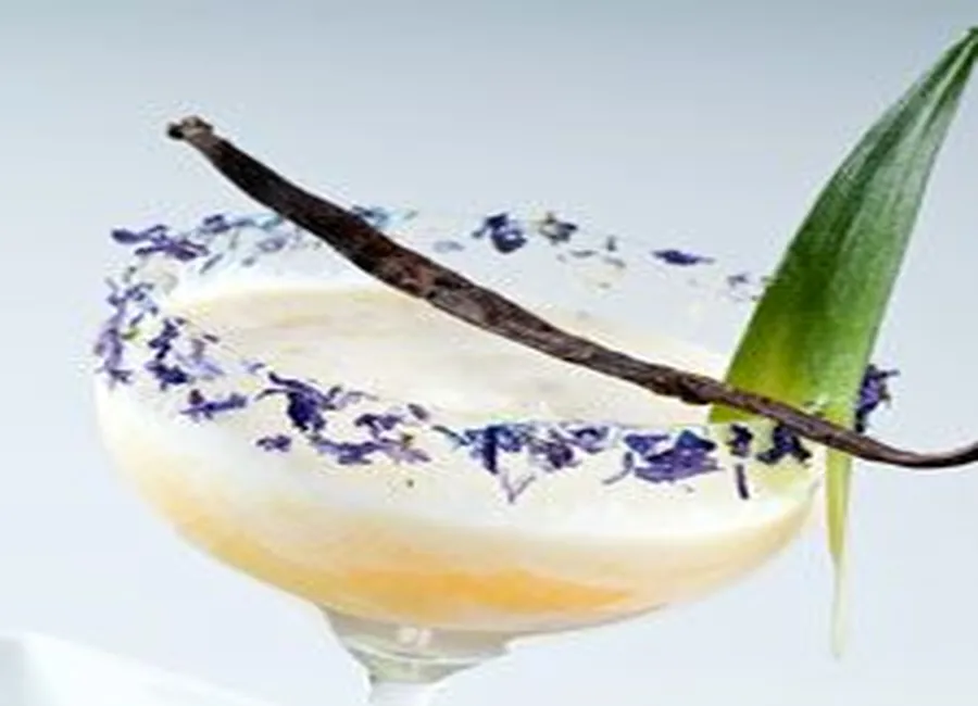 Smoothie à la vanille et aux ananas