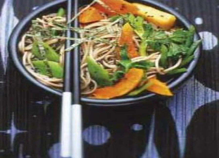 Soba aux légumes