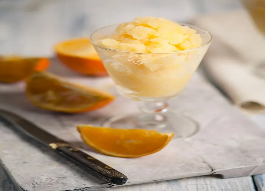 Sorbet mandarine