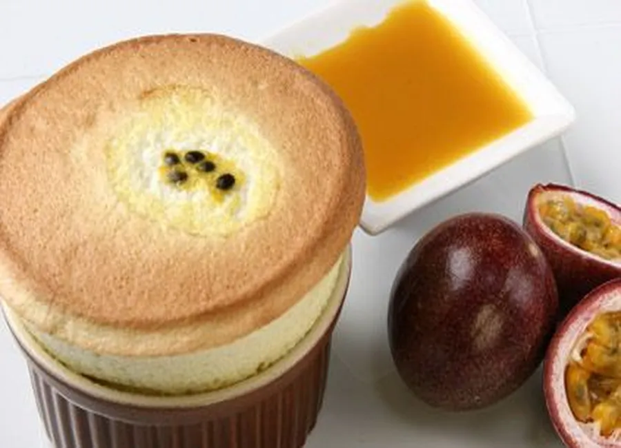 Soufflé aux fruits de la passion