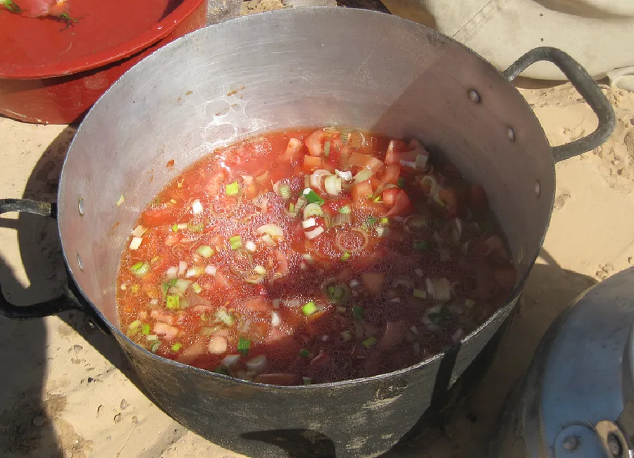 Soupe chorba tunisienne
