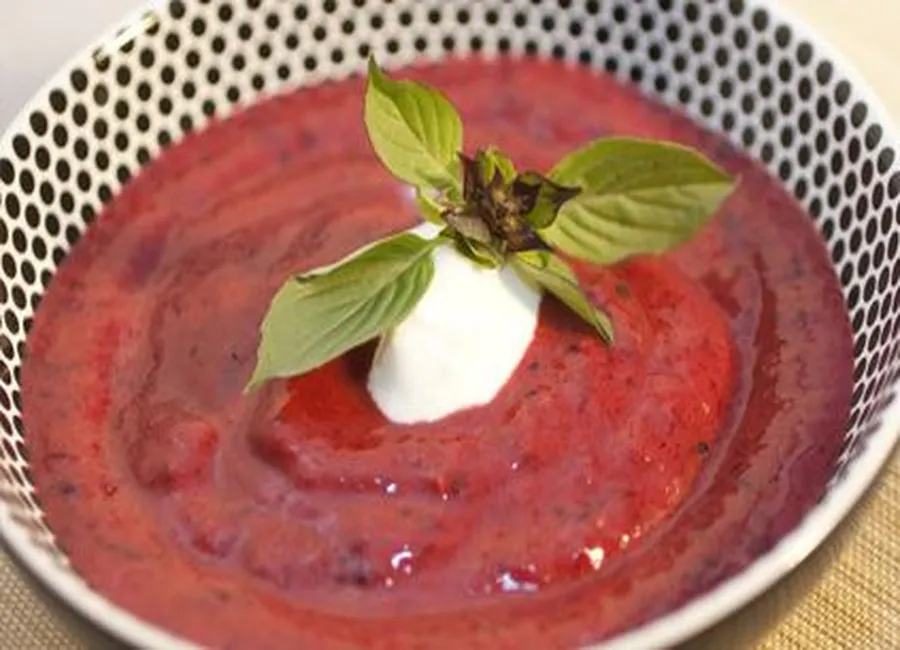 Soupe aux cerises