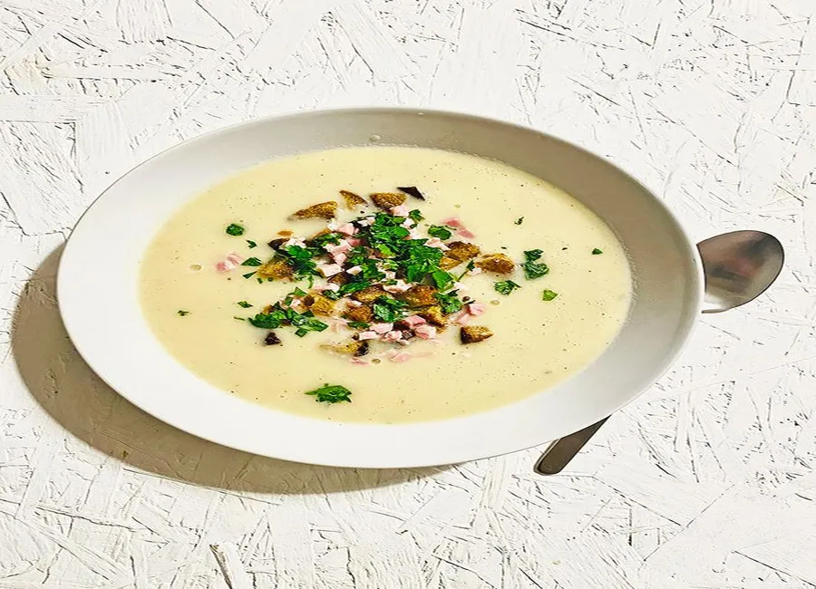Soupe de haricots coco