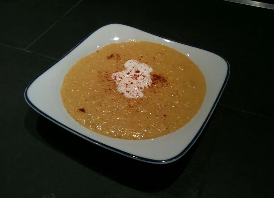 Soupe de maïs aux épices