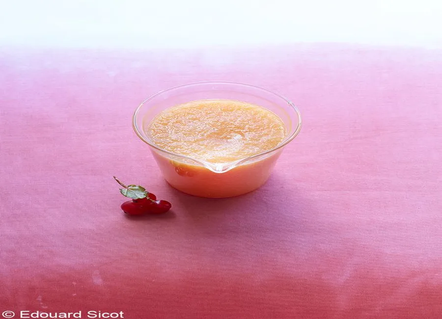 Soupe de melon au gingembre