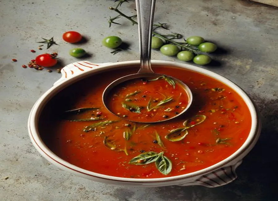 Soupe fraîcheur à l'olivette