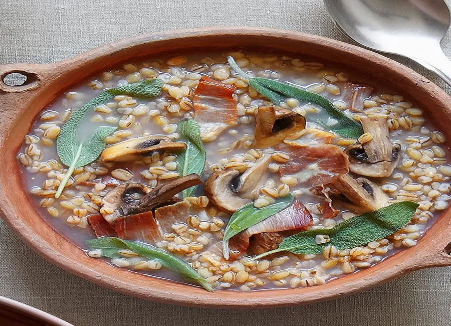 Soupe orge et sauge