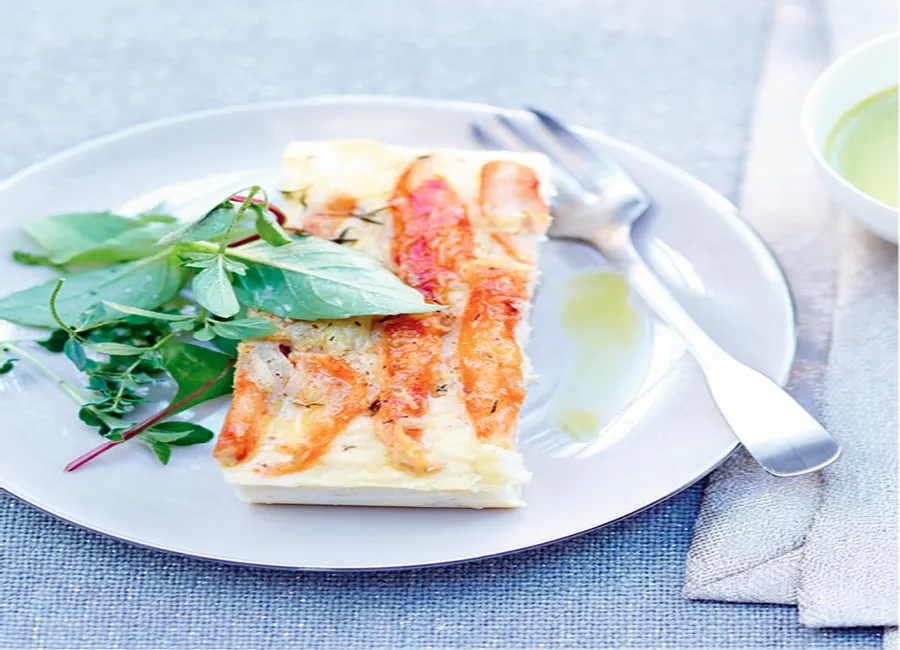 Terrine de poisson et king crabe