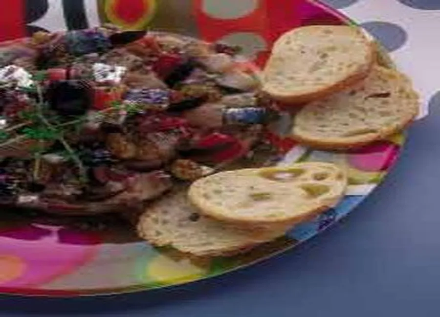 Tartare de sardines aux tomates et raisins