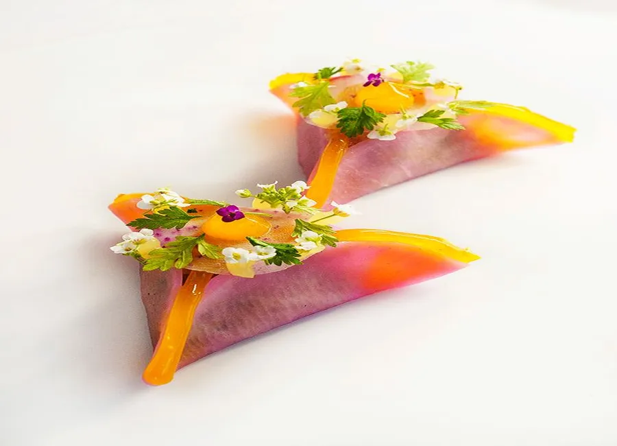Tartare de veau, comté, anchois, sauce foyot