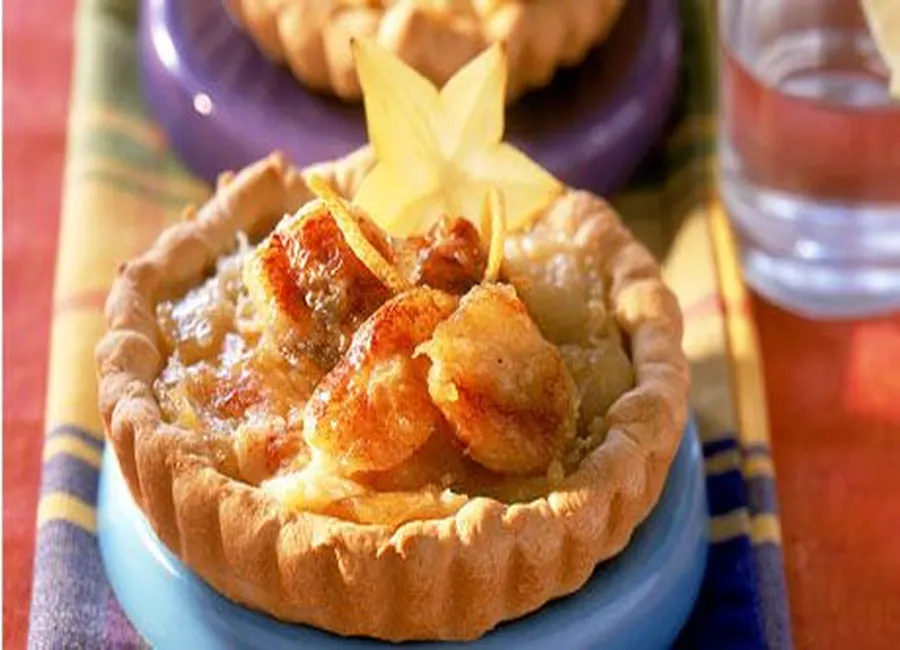 Tarte à la compote de bananes