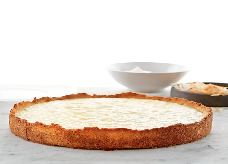 Tarte à la crème de coco