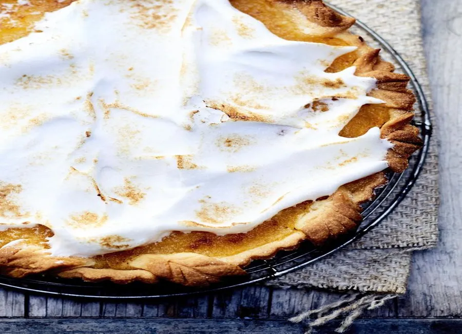 Tarte au citron à la meringue italienne