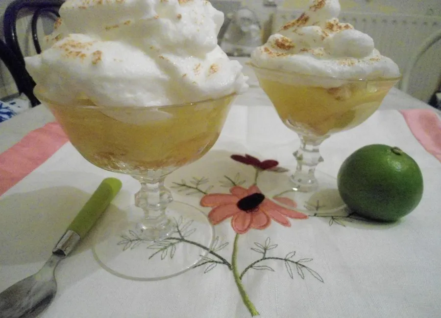 Tarte au citron destructurée