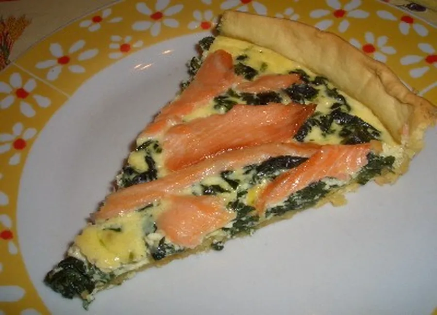 Tarte au saumon fumé