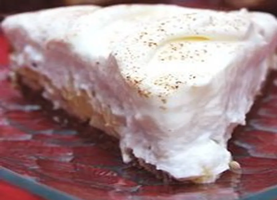 Tarte aux bananes à la crème de lait de coco