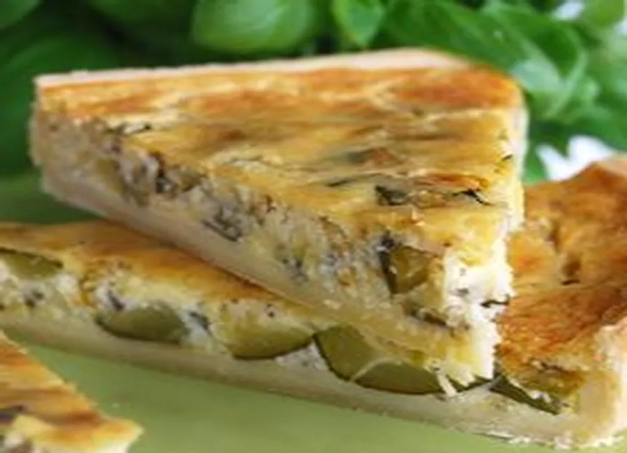 Tarte aux courgettes et à la ricotta