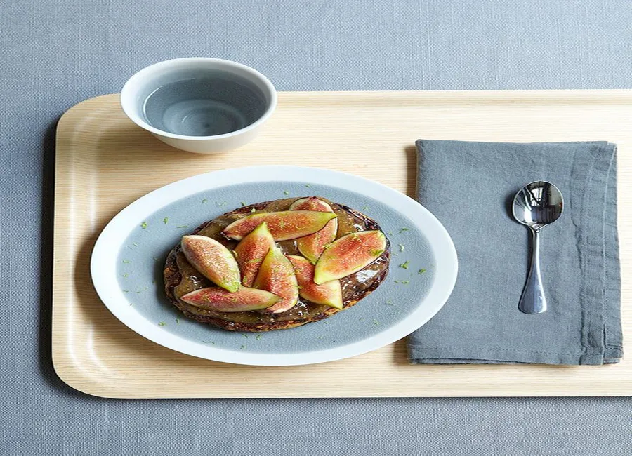 Tarte aux figues marinées
