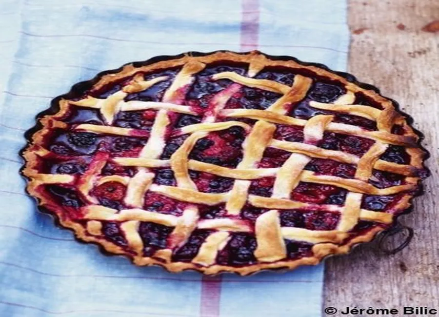 Tarte aux fruits rouges