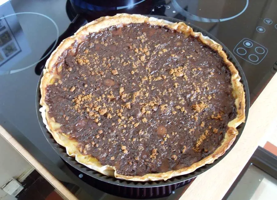 Tarte soupçon de speculoos