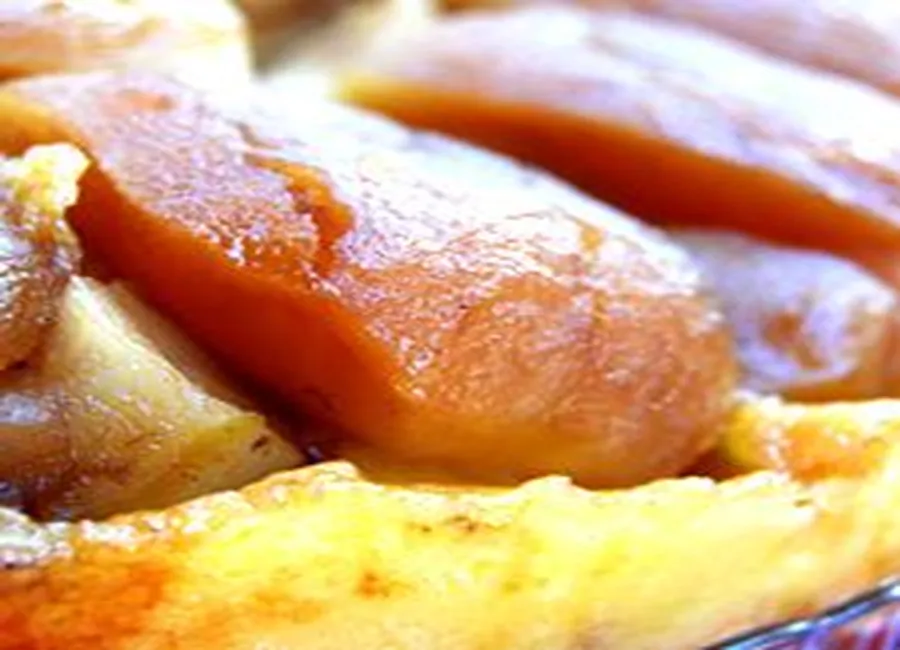 Tarte tatin au caramel au beurre à la fleur de sel
