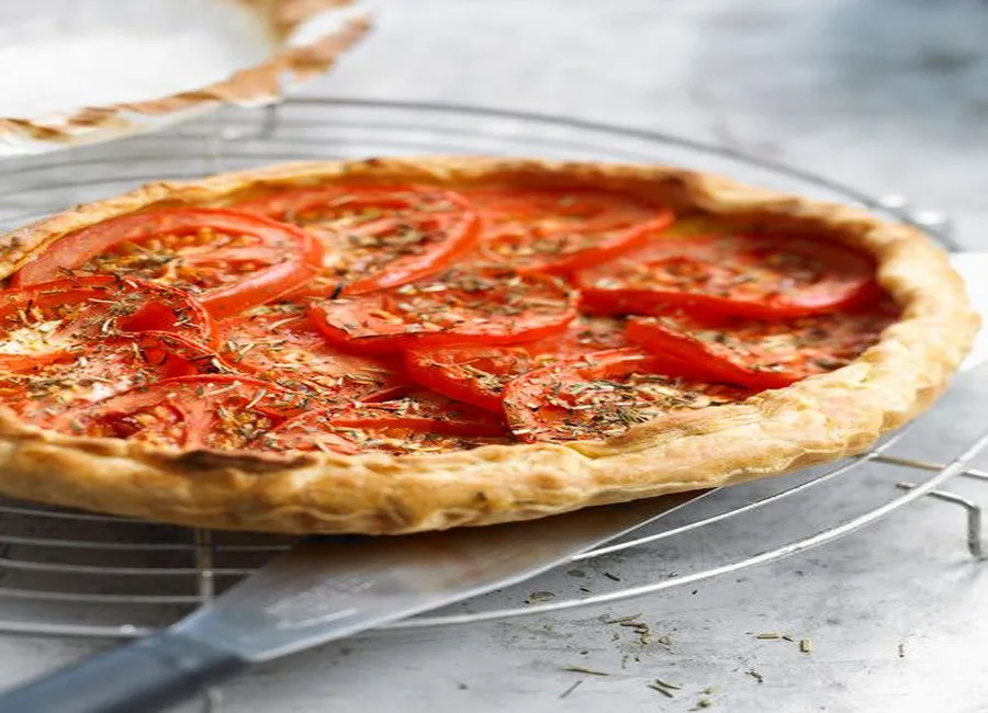 Tarte tomate et chèvre