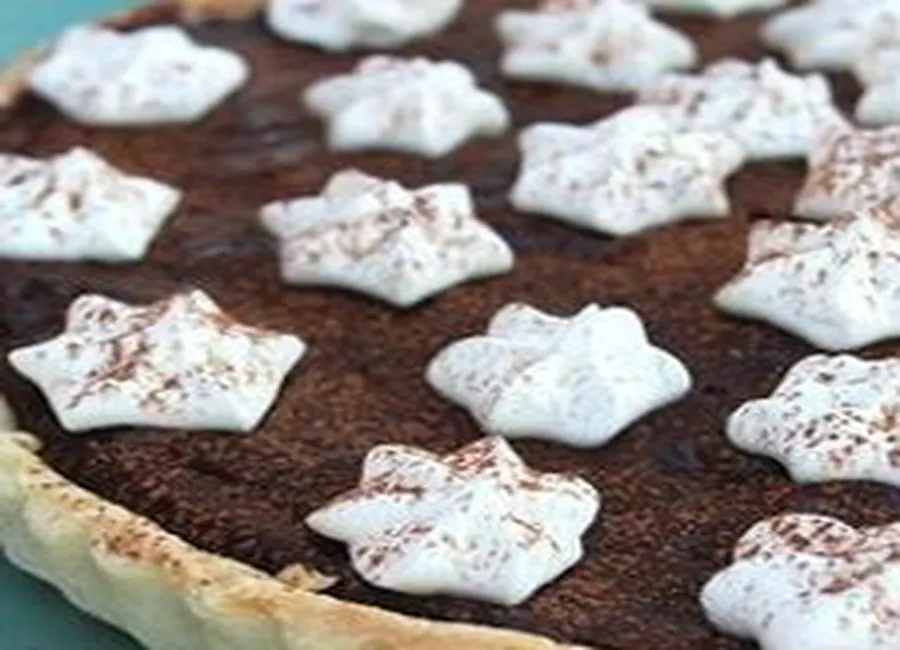 Tarte veloutée au chocolat