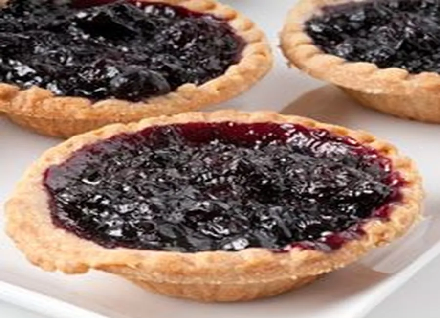 Tartelette aux bleuets des champs