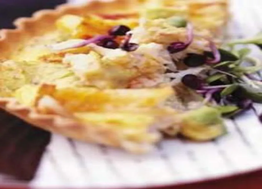 Tartelette crabe-avocat