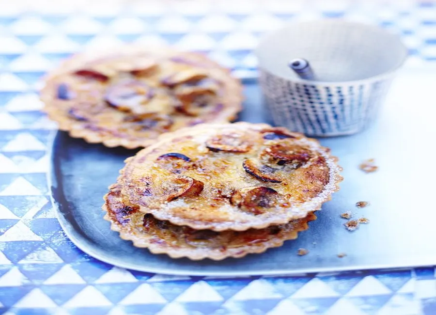 Tartelettes banane-cannelle
